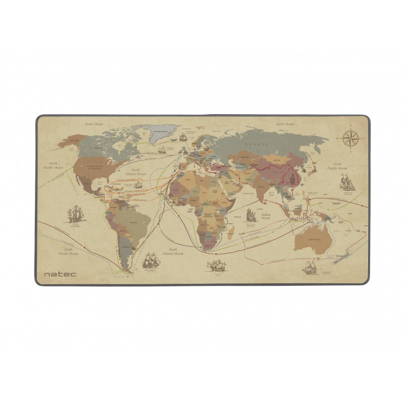 Natec Genesis - Alfombrilla Discoveries Maxi 800X400 MM Raton - Multicolor NPO-1457