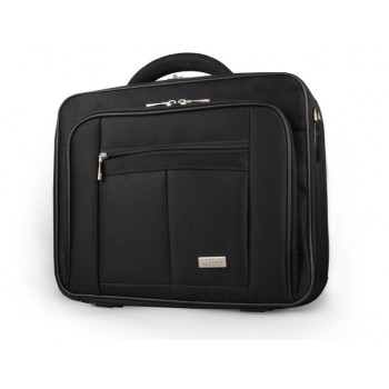 NATEC Boxer Maletín para portátil 43,9 cm (17.3")  Negro NTO-0393