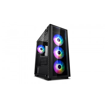 DEEPCOOL Matrexx 50 ADD RGB 4F Cristal Templado USB 30 - Negro DP-ATX-MATREXX50-AR-4F-NE