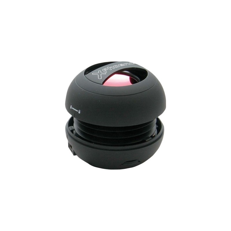 Phoenix Technologies - Mini Boom Altavoz - Negro 3W PHMINIBOOM