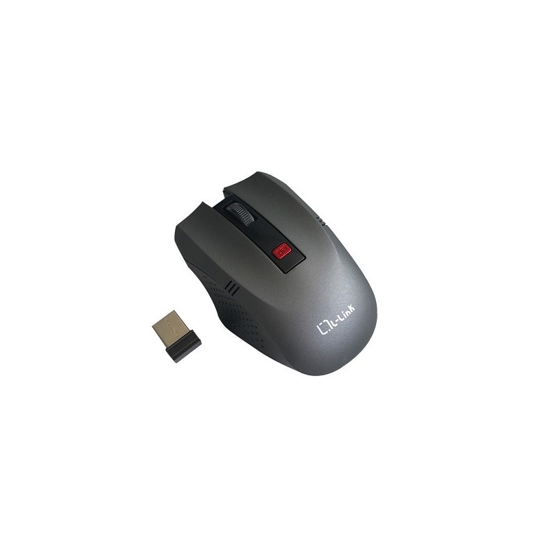L-Link - LL-2095-G Raton Inalambrico USB 1600DPI - Gris