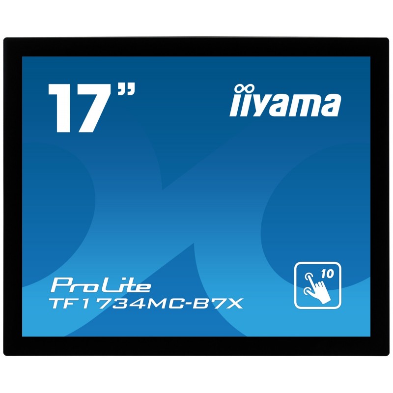 IIYAMA Prolite tf1734mc-b7x Monitor pantalla táctil - (17") Multi-touch - Negro
