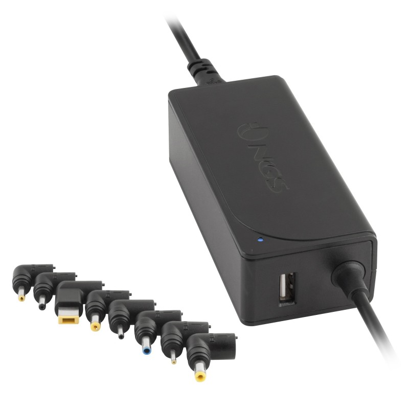 (Reacondicionado) NGS W-45W, 110 - 240, 50 60, 45 W, 2,37 A, 19V,19.5V,20V,+5V, Interior