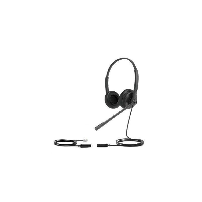 Yealink YHS34 Auriculares Diadema Negro YHS34-DUAL