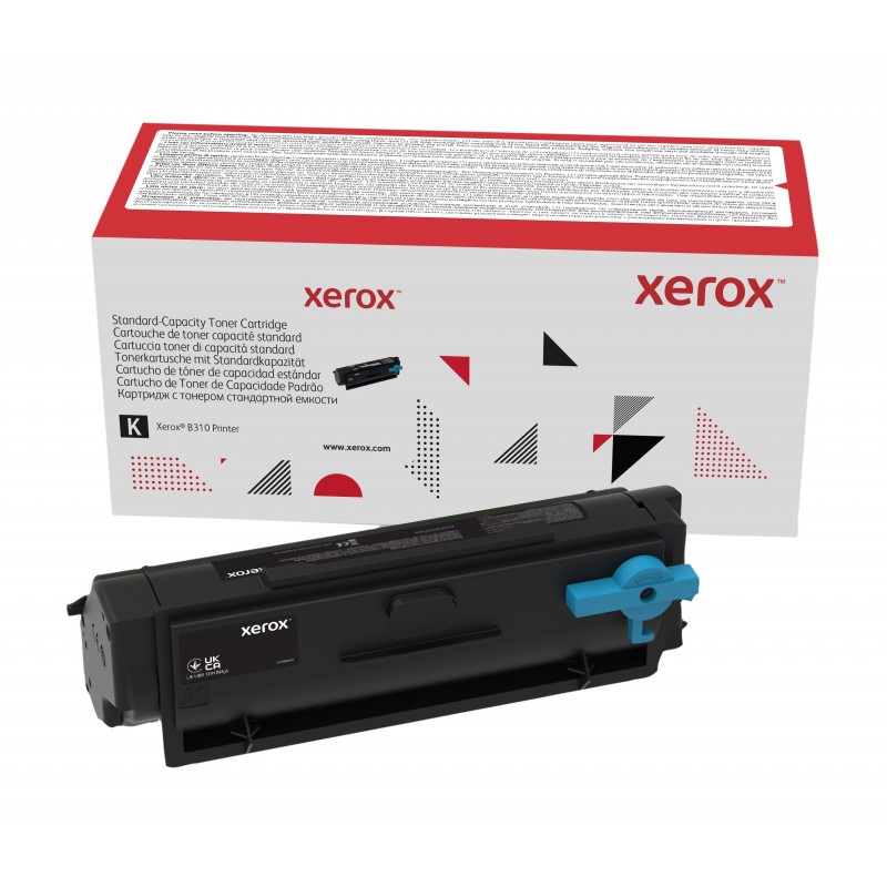 Xerox B310 Cartucho de tóner negro de capacidad estándar - Original Negro 006R04376