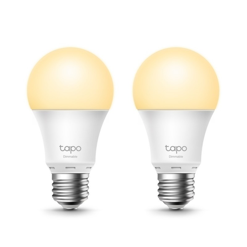 TP-Link Tapo L510E Bombilla Inteligente LED Smart Wi-Fi Regulable Pack 2 Unidades TAPO L510E(2-PACK)