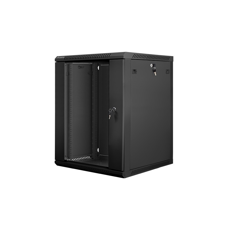 LANBERG WF01-6615-10B - 15U Bastidor de pared - Negro