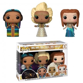 Funko PoP! A Wrinkle In Time Pack 3 Figuras: Who - Which - Whatsit 22506Funko