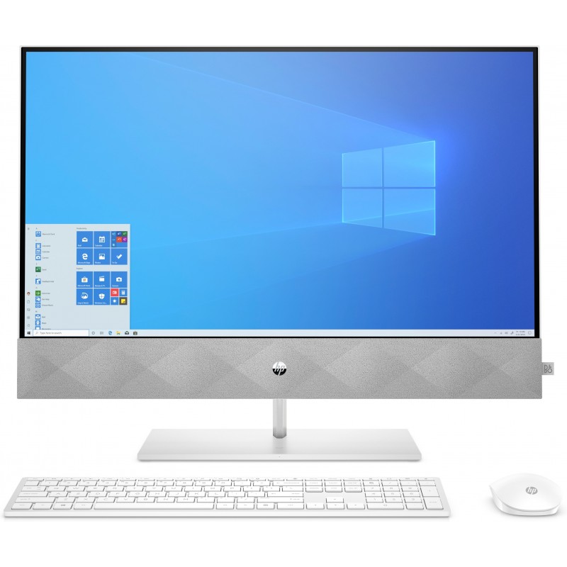 HP Pavilion 27-d1010ns Blanco - 27" - Intel Core i5-11xxx i5-11500T - 16GB - 1000 -W10 Home 40Q77EA