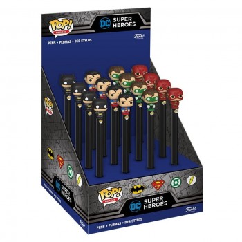 Funko PoP! Pen topper boligrafo dc comics 1 unidad aleatoria Batman Superman linterna verde flash 48657