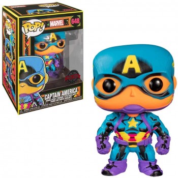 Funko PoP! Marvel Black Light capitan america multicolor 48845