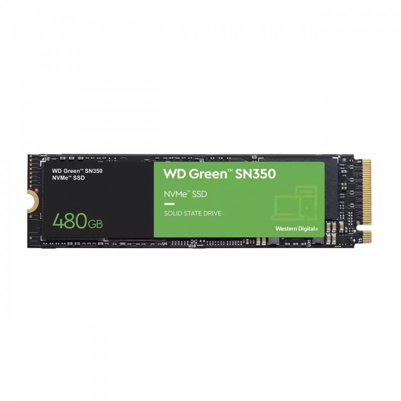 WD Green SN350 - 480GB M.2  PCI Express 3.0 WDS480G2G0C