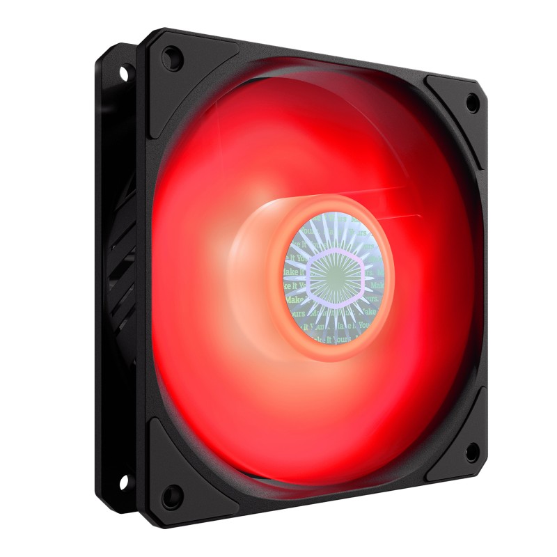 Cooler Master SickleFlow 120 Red - Ventilador de ordenador - 12cm - Negro MFX-B2DN-18NPR-R1