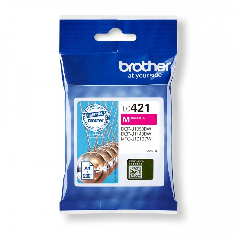 Brother LC-421M Cartucho de tinta - Magenta - (Original) LC421M