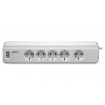 APC PM5-GR, 918 J, 5 salidas AC, Tipo F, 2300 W, 24000 A, 1,83 m