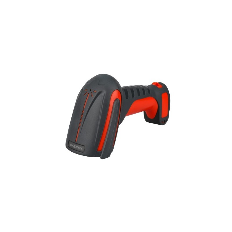 Approx - Escáner Laser CCD 1200G industrial USB - Negro, Rojo APPLS15I