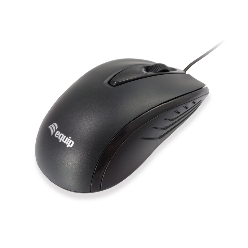 EQUIP 245107 Ratón Óptico - USB - Tipo-A - 1000 DPI