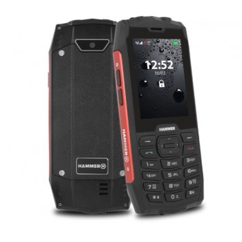HAMMER 4 Negro, Rojo TEL000485