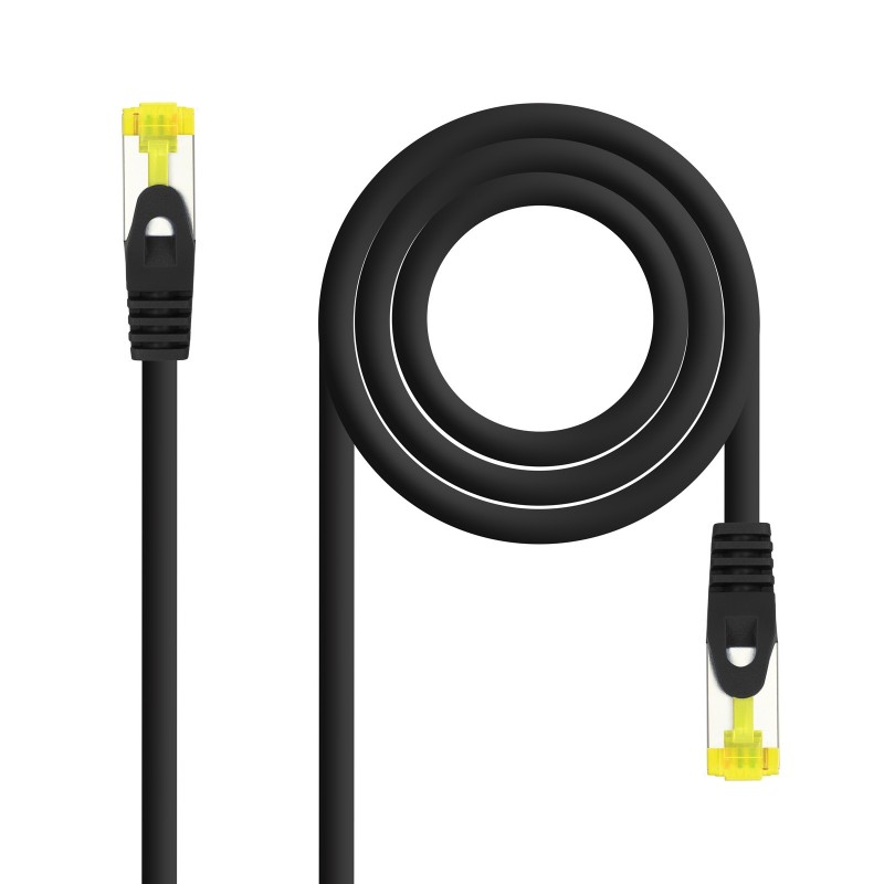 Nanocable Red - Cat.6A SFTP AWG26 - 3m - Negro 10.20.1903-BK