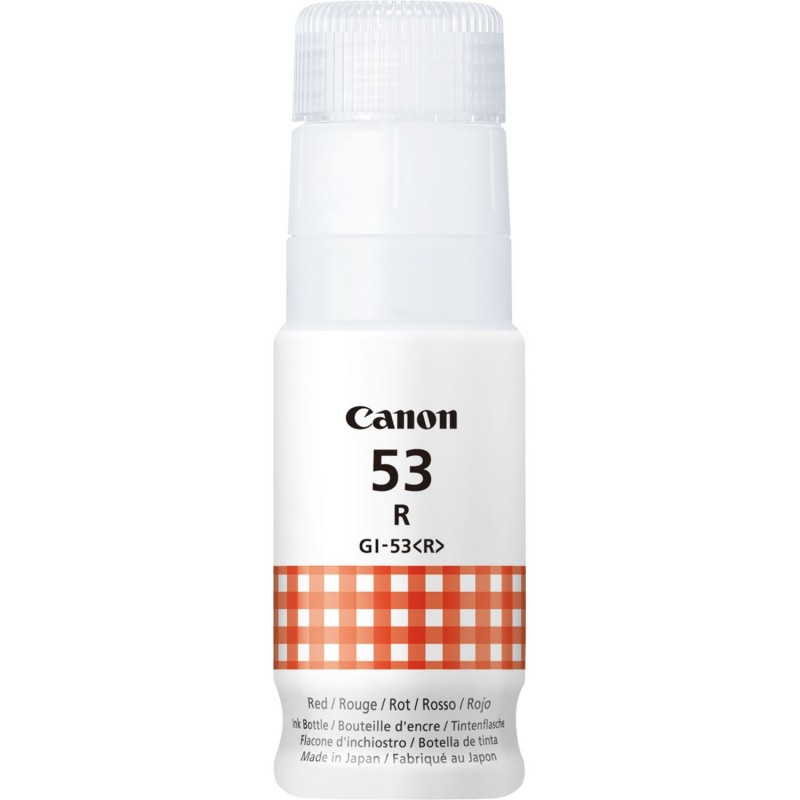 Canon GI53 - Botella de Tinta Original - Rojo  4717C001