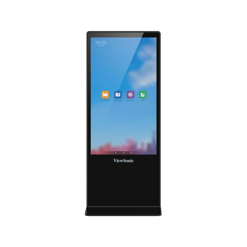 ViewSonic EP5542T ePoster digital - 55" Multitáctil - LED 4K Ultra HD - Negro