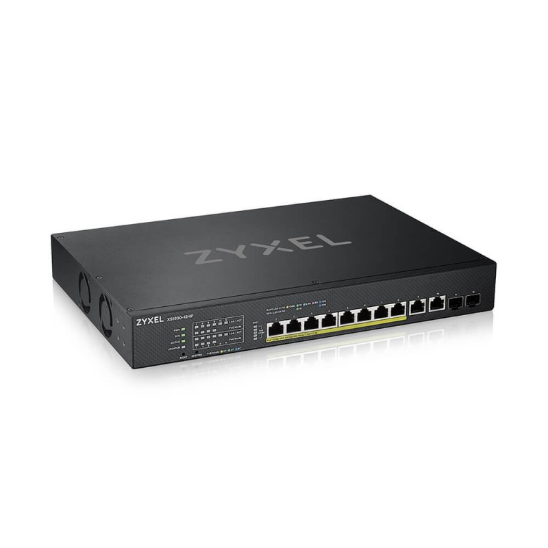 Zyxel XS1930-12HP-ZZ0101F - Gestionado L3 10G Ethernet (100 1000 10000) - Energía sobre Ethernet (Po