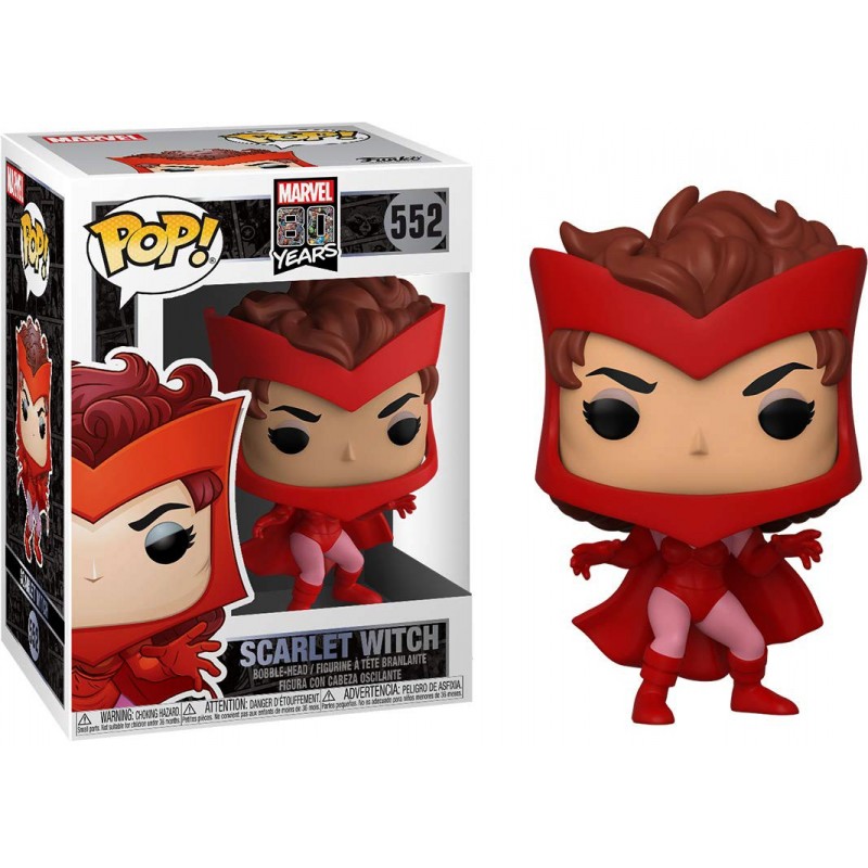 Funko PoP! Marvel Bruja Escarlata 80th primera aparicion