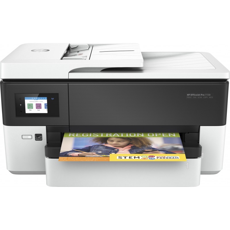 (Reacondicionado) HP OfficeJet Pro 7720 inyección de tinta térmica,  Y0S18A