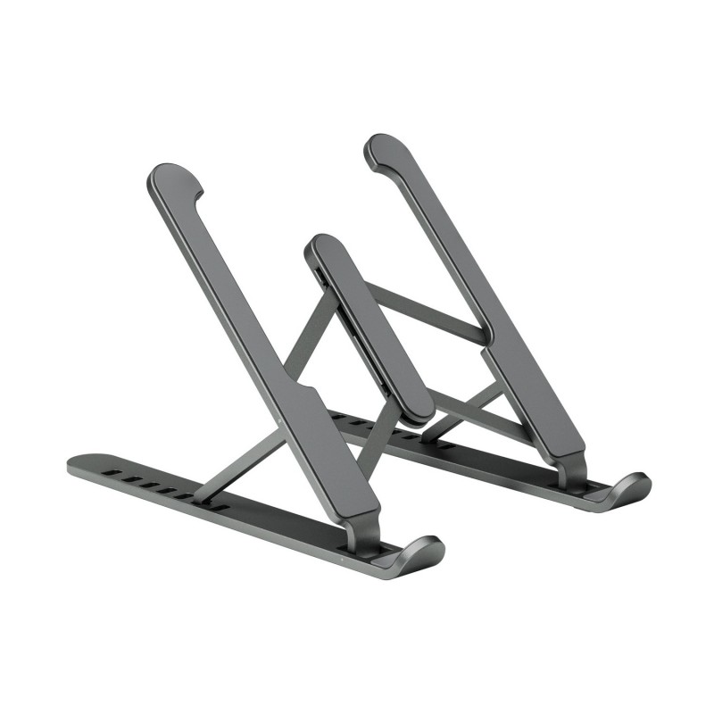 AISENS Soporte De Sobremesa Ajustable Para Portatil   Tablet - Gris Oscuro LPS1M-101