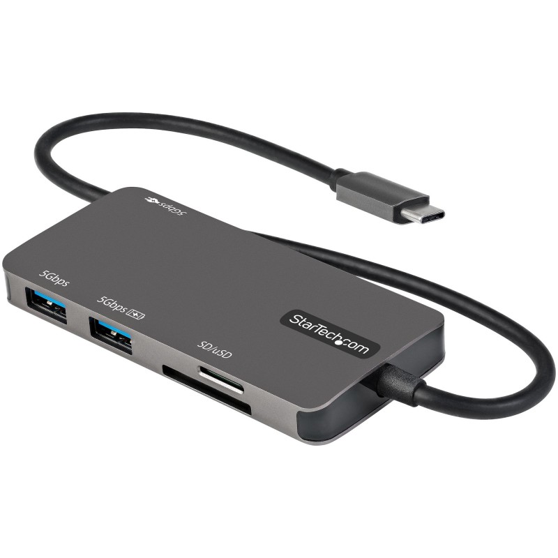 StarTech.com Adaptador Multipuertos USB C - USB C a HDMI de 4K - 100W de Entrega de Alimentación PD  DKT30CHSDPD