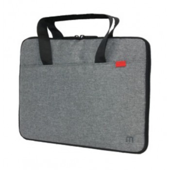 Mobilis Trendy Sleeve - 14" - Negro, Gris 025013