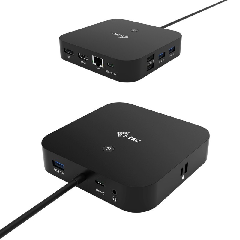 i-tec USB-C - Estación de Conexión - 100W C31HDMIDPDOCKPD