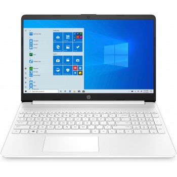 HP 15s-fq0012ns Blanco - 15.6" - Intel Celeron - 8GB - 256GB SSD - W10 Home 4A486EA
