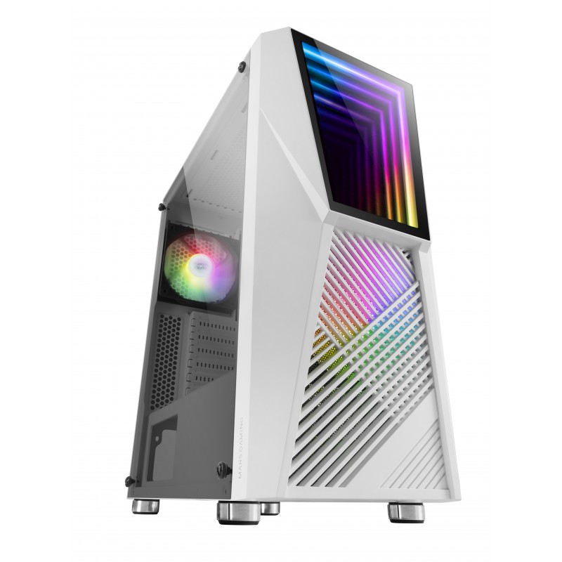 MARS GAMING Caja ATX MC777W - Blanco