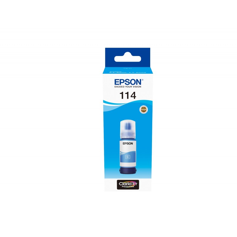 EPSON Botella Cyan 70 ml Ecotank ET-8500   ET-8550 C13T07B240
