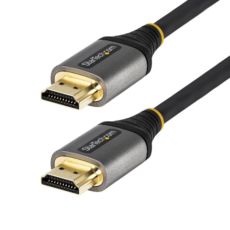 StarTech.com Cable de 3m HDMI 2.0 Certificado Premium - Cable HDMI con Ethernet de Alta Velocidad Ul HDMMV3M