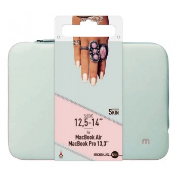 Mobilis 049005 - 14" - Funda - (14") - Gris, Rosa