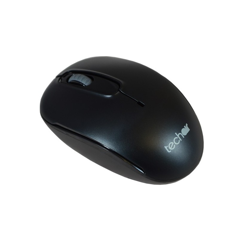 Techair Ratón Inalámbrico TAXM410R - Negro, Techinn