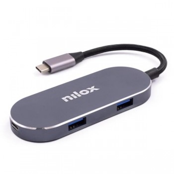 NILOX Mini Dock USB-C - HDMI 3 - USB 3,0 - USB-C NXDSUSBC01