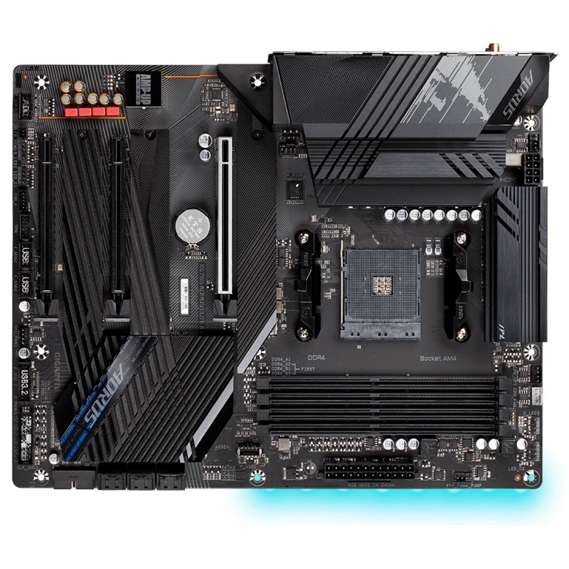 Gigabyte X570S AORUS ELITE AX - Socket AM4 - ATX - AMD X570 GAX57SELW-00-11