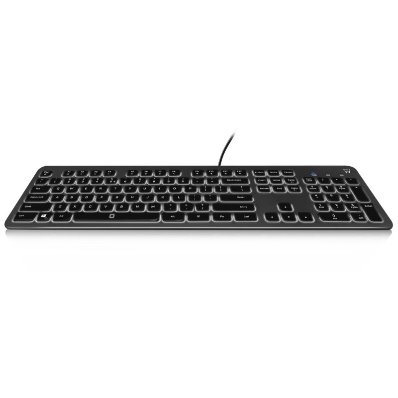 Ewent EW3269 Teclado USB - QWERTY, Español - Negro