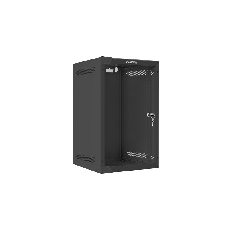 Armario Rack Lanberg 9U - Auto Ensamblado 10" - Hasta 20Kg - Negro WF10-2309-10B