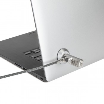 Targus ASP001GLX Cable antirrobo - Plata