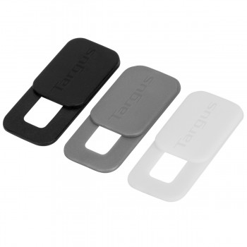 Targus AWH025GL Accesorio para cámara web - Negro, Gris, Blanco
