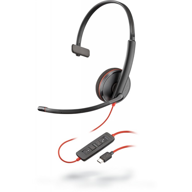 Plantronics BLACKWIRE C3215 (USB-A) - Negro  209746-201