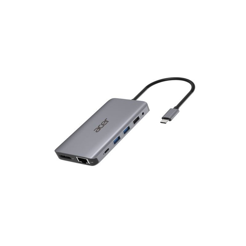 Acer HP.DSCAB.009 Base para portátil y replicador de puertos - Alámbrico USB 3.2 Gen 1 - Type-C - Pl