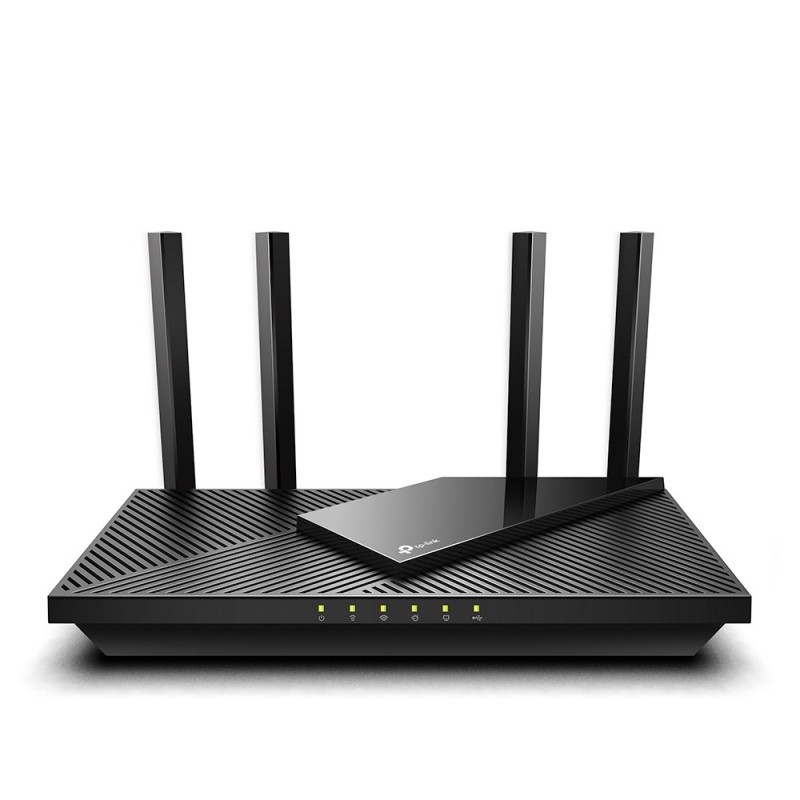 TP-LINK Archer AX55 - Doble banda (2,4 GHz   5 GHz) - Gigabit Ethernet - Negro