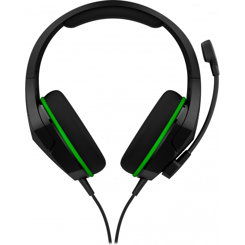HyperX - CloudX Stinger Core Wired Stereo Gaming - Negro, Verde  4P5J9AA