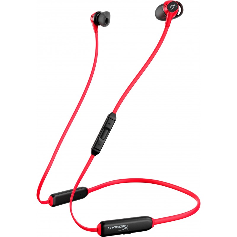HyperX Cloud Buds – Bluetooth Auriculares Inalámbricos - Negro, Rojo  4P5H7AA