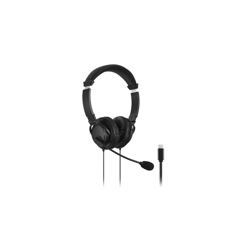 Kensington Auriculares Hi-Fi USB-C con Micrófono - Negro  K97457WW